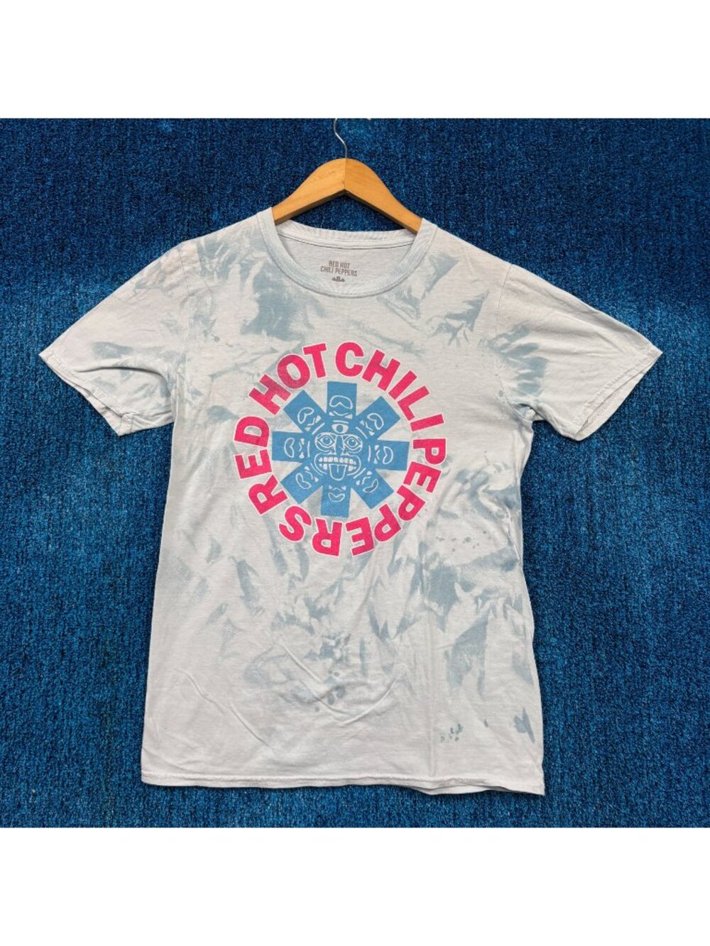 Red Hot Chili Peppers Tie Dye Graphic T-Shirt Size Medium